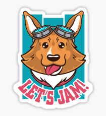 Let's Jam! Sticker