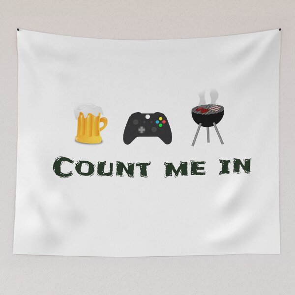 Item preview, Beer, Gaming, Barbecue-Life designed and sold by MonatheExplorer.