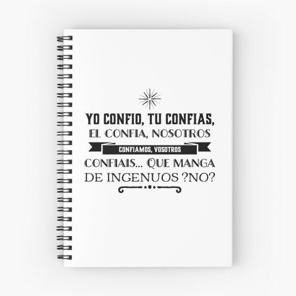 Item preview, Yo confio, tu confias, el congia, nosotros confiamos .. designed and sold by Elena's Shop.