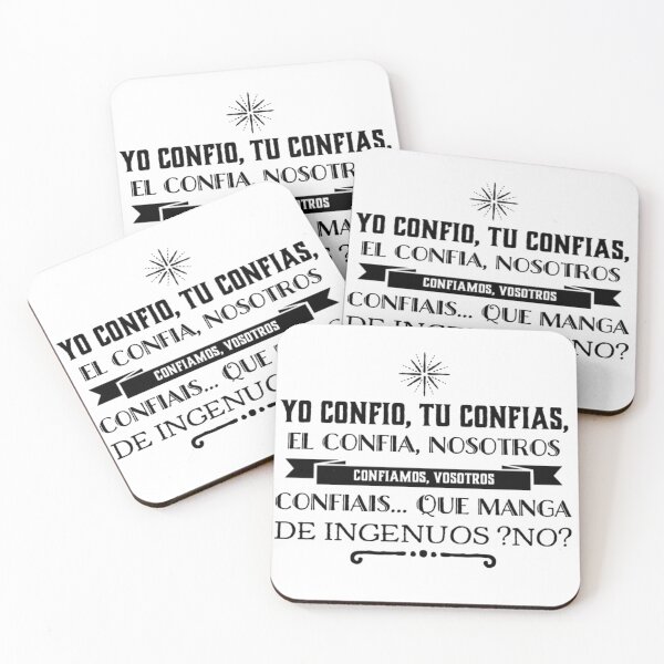 Item preview, Yo confio, tu confias, el congia, nosotros confiamos.. designed and sold by Elena's Shop.