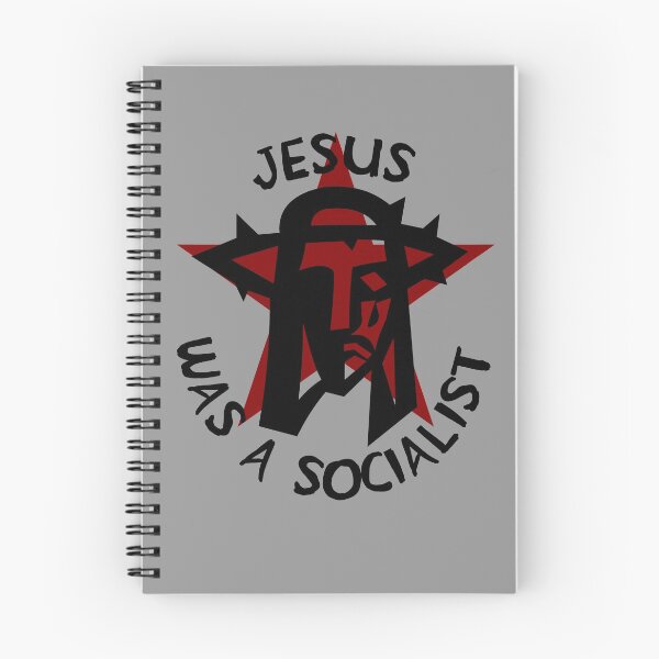 Item preview, Jesus Was A Socialist Red Star - Liberation Theology, Radical Christianity, Socialism, Leftist, Social Justice designed and sold by SpaceDogLaika.