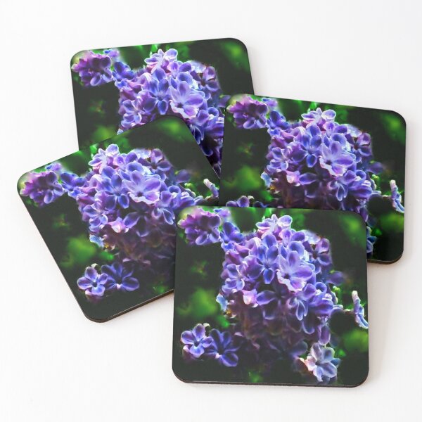 Item preview, Lilacs Flowers in the Abstract Close Up designed and sold by AMGImpressions.