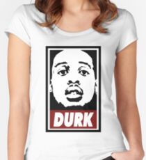 Lil Durk Women's Fitted Scoop T-Shirt
