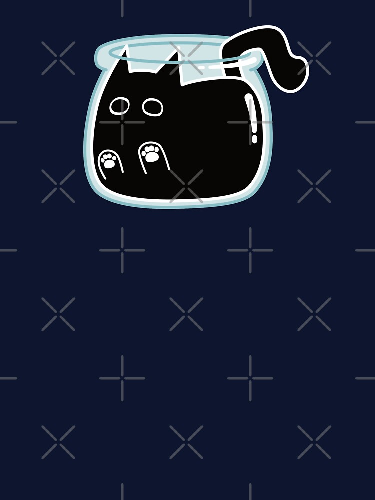Thumbnail 7 of 7, Classic T-Shirt, Cats Are Liquid designed and sold by ElectricFangs.