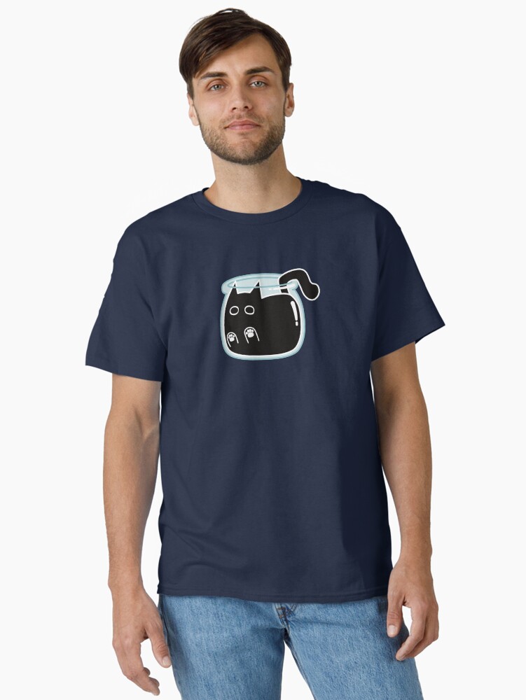 Thumbnail 2 of 7, Classic T-Shirt, Cats Are Liquid designed and sold by ElectricFangs.