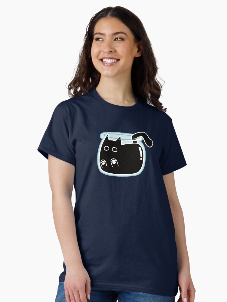 Thumbnail 1 of 7, Classic T-Shirt, Cats Are Liquid designed and sold by ElectricFangs.
