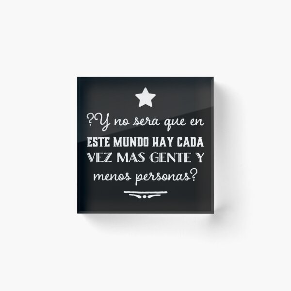 Item preview, Y no sera que en este mundo hay cada vez mas gente... designed and sold by Elena's Shop.