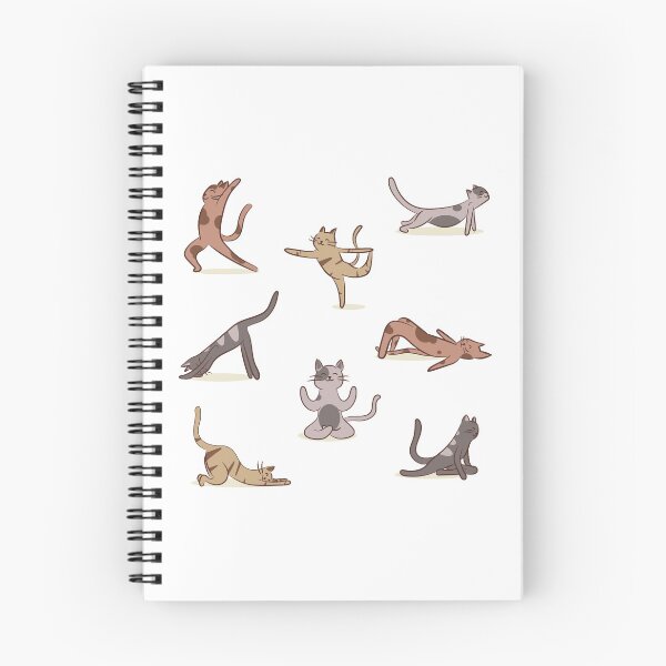 Item preview, Yoga Cats designed and sold by arrowroses.