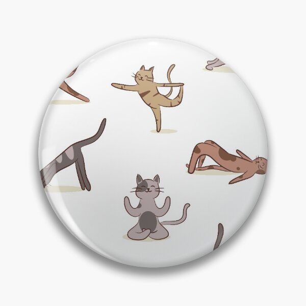 Item preview, Yoga Cats designed and sold by arrowroses.