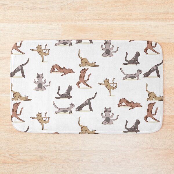Item preview, Yoga Cats designed and sold by arrowroses.