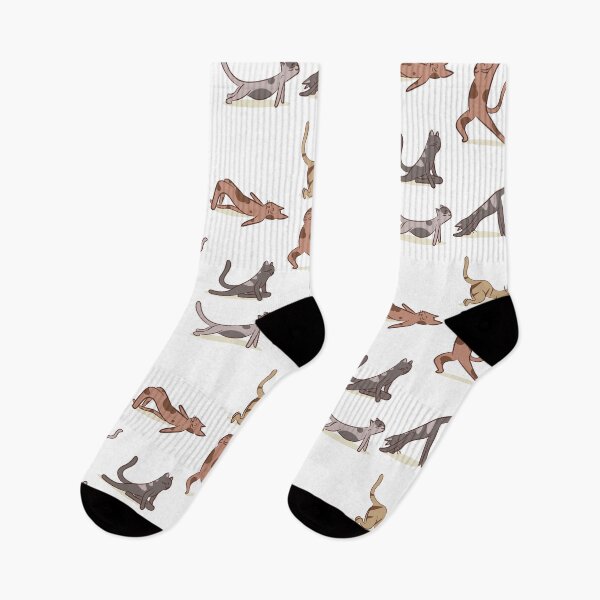 Item preview, Yoga Cats designed and sold by arrowroses.