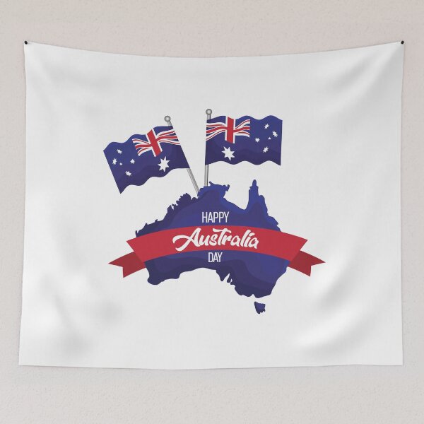 Item preview,  Happy Australia Day designed and sold by coffeetea2020.