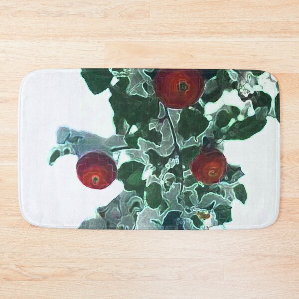 Item preview, Abstract Photo of Apple Branch in the Snow  designed and sold by AMGImpressions.