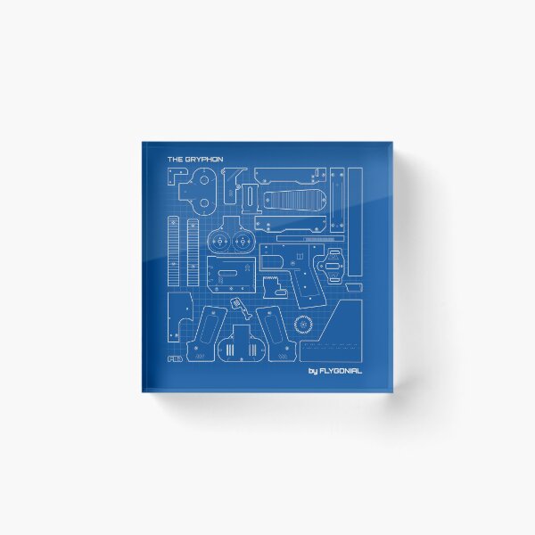 Item preview, Gryphon Blaster Blueprints designed and sold by FancyImpact.