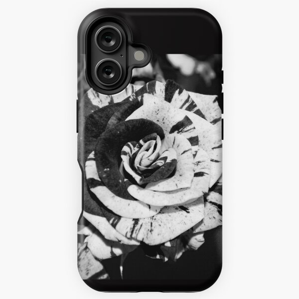 Zebra Rose iPhone Tough Case