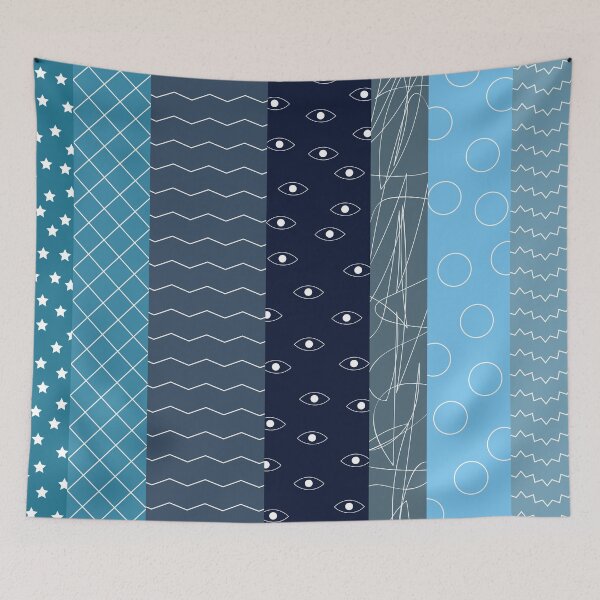 Item preview, Blue Stripes designed and sold by tangerinedusk.