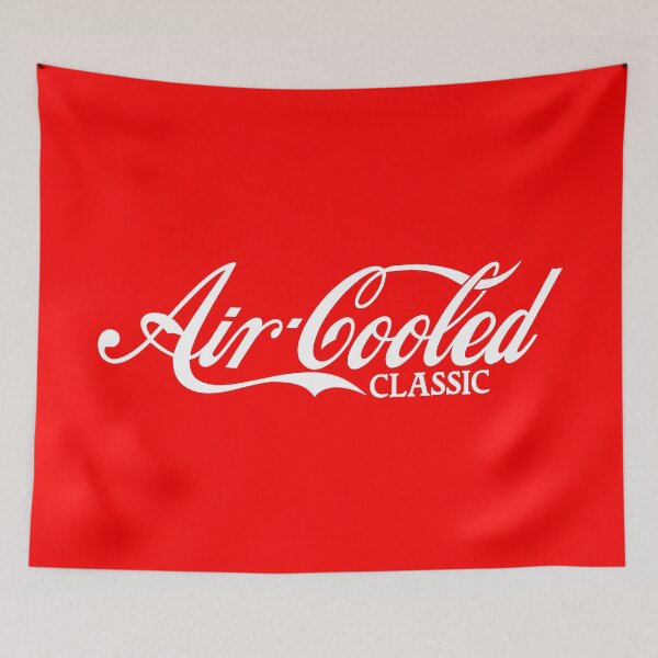 Item preview, Air Cooled Classic Logo Coca cola inspired Vintage designed and sold by FlatSixGraphics.