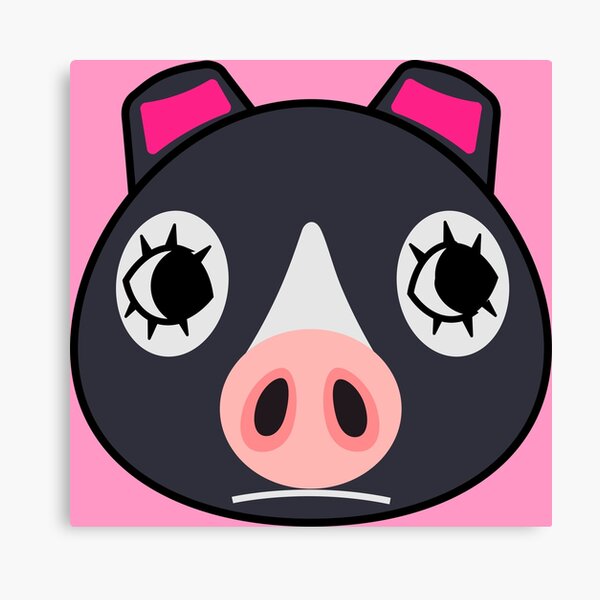 Animal Crossing Agnes Canvas Prints Redbubble