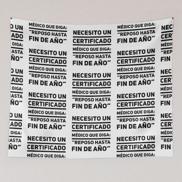 Item preview, Necesito un certificado medico que diga... designed and sold by Elena's Shop.