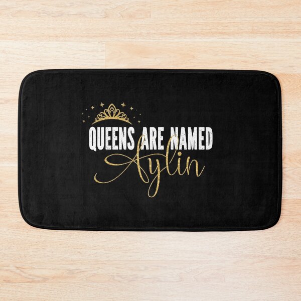 Item preview, Queens Are Named Aylin Personalized First Name Girl design designed and sold by Grabitees.