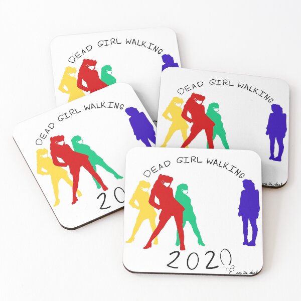 Item preview, Dead Girl Walking 2020 Covid Inspired Musical Theater Funny Joke Print designed and sold by KjirstenLogan.