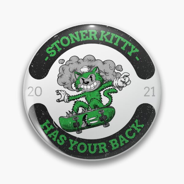 Item preview, Stoner Kitty Has Your Back designed and sold by James Dunn.