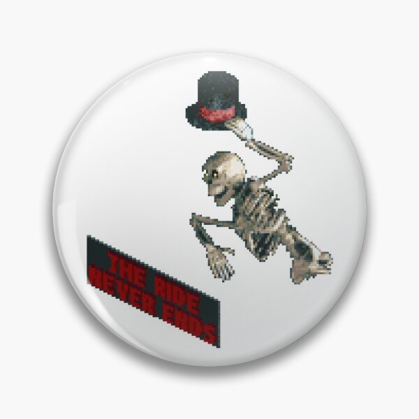 Item preview, Mr Bones "The Ride Never Ends" designed and sold by Kaynines.