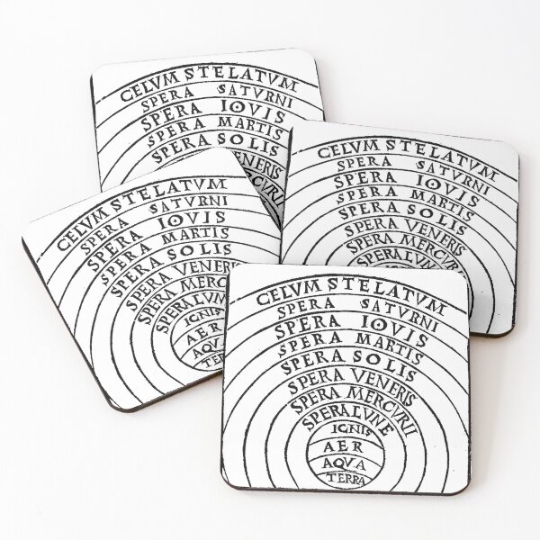 Item preview, Aristotelian Geocentric Cosmology Engraving designed and sold by Maureen Eckert.