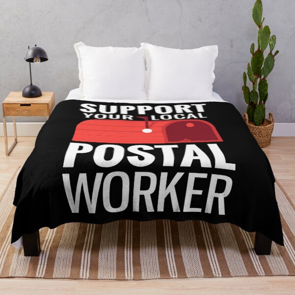 Item preview, Support Your Local Postal Worker Post Office designed and sold by TopDawgDesigns.