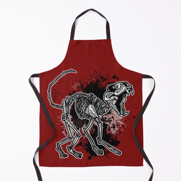 Item preview, Skelly Cat Black and White designed and sold by iduzarts.