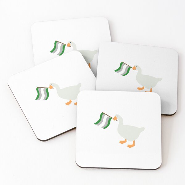 Item preview, LGBTQ + goose - greyromantic designed and sold by Lucykolbe.