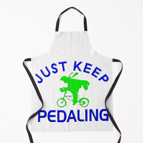 Item preview,  JUST KEEP PEDALING - FOR PEOPLE LOVING CYCLING designed and sold by Ralek.
