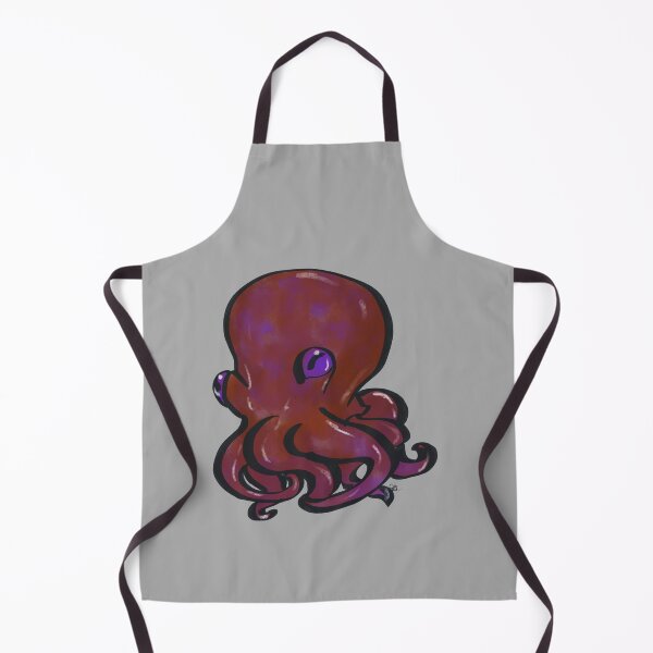 Item preview, Chibi Octopus Red designed and sold by Salem Scribbles.