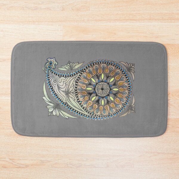 Item preview, Lotus Paisley in Neutral designed and sold by ACarlo.