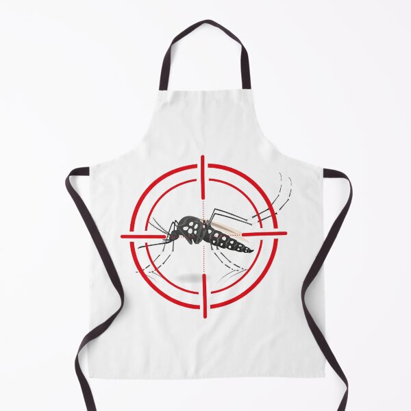Item preview, Nature, Aedes aegypti mosquitoes with stilt warning, prohibited sign. Ideal for informational and institutional related sanitation and care designed and sold by LucianoCosmo.