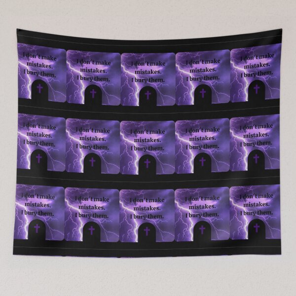 Item preview, Burying Mistakes (Undertaker Quote) designed and sold by Joyteddy.