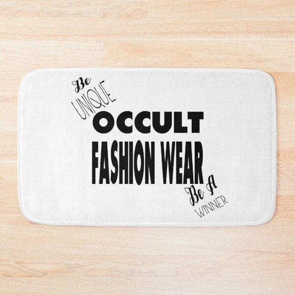 Item preview, Be Unique Be A Winner Occult Fashion Wear Black Version 3rd Official Design designed and sold by darknessjeff86.