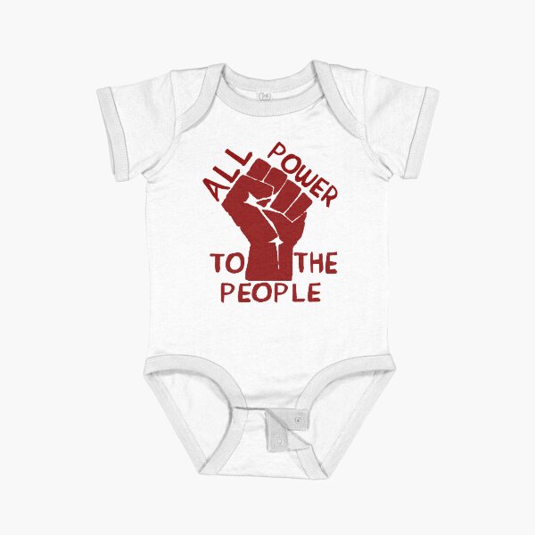 Item preview, All Power To The People - Raised Fist, Leftist, Socialist, Communist, Anti Capitalist designed and sold by SpaceDogLaika.