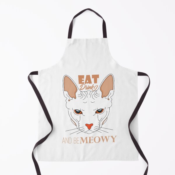 Item preview, EAT DRINK AND BE MEOWY - FUNNY CATS LOVERS Essential T-Shirt designed and sold by Stay Wild.