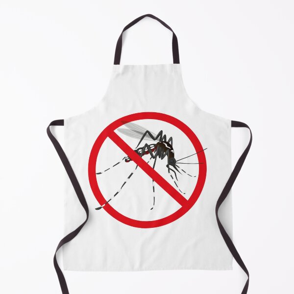 Item preview, Nature, Aedes aegypti mosquitoes with stilt warning, prohibited sign. Ideal for informational and institutional related sanitation and care designed and sold by LucianoCosmo.