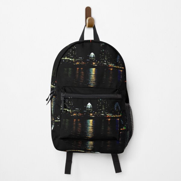 Item preview, Austin Town Lake Night Time Skyline designed and sold by Savannah Gibbs.