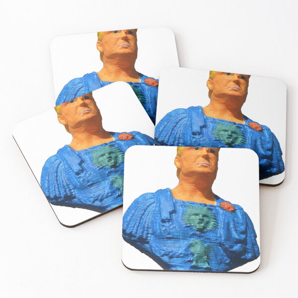 Item preview, Donald Trump Man in blue and white floral crew neck long sleeve shirt designed and sold by bassel-ad.