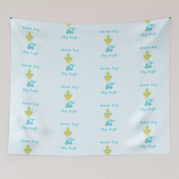 Item preview, Dream Big Fly High - Yellow/Blue (Incl. Baby & Maternity Wear) designed and sold by PawsitiveMum.