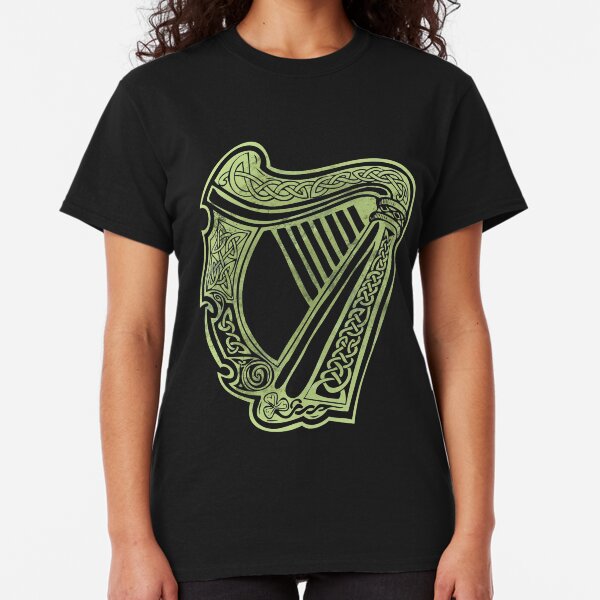Navy Ireland Harp Crest Celts T-Shirt