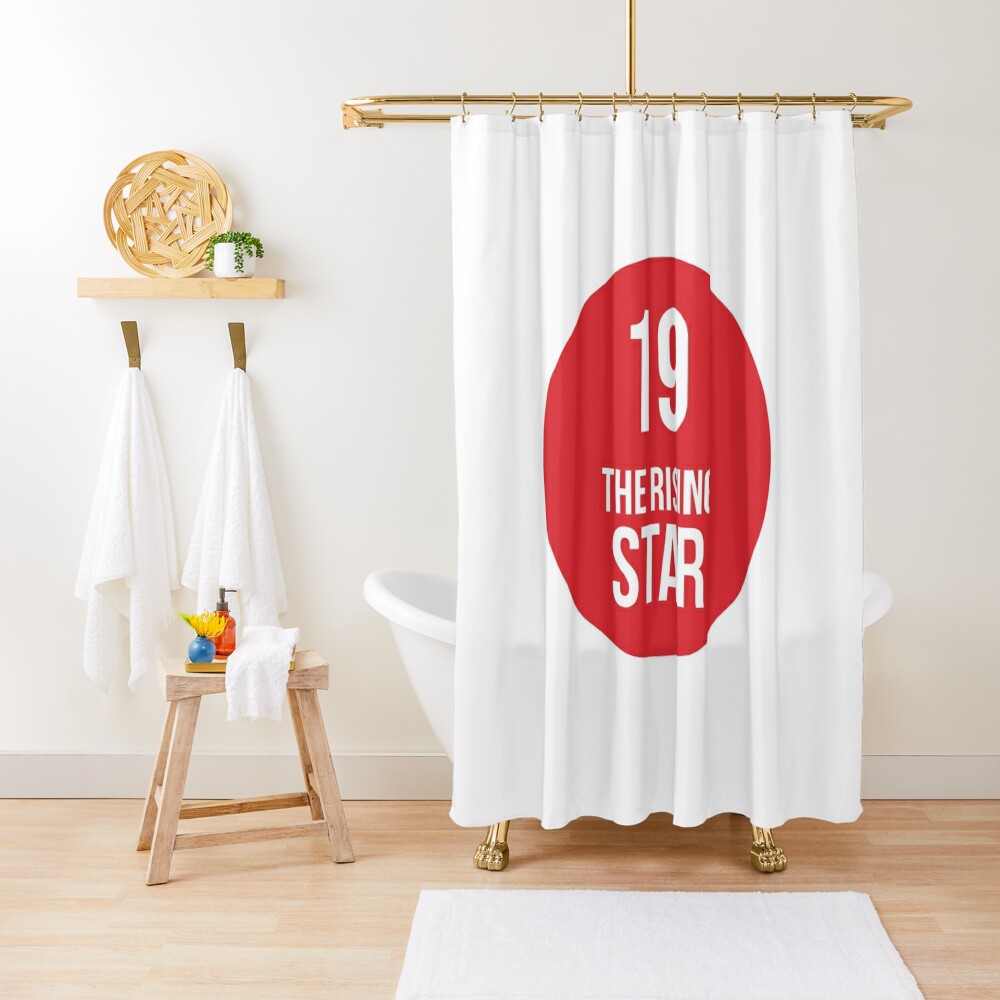 Most Popular 19 The Rising Star Shower Curtain CS-Y6X9DCGU