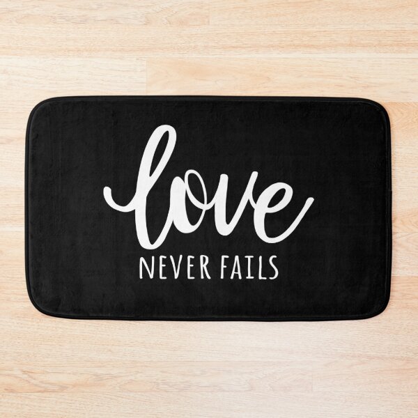 Item preview, Love Never Fails - White designed and sold by amazingjoy.