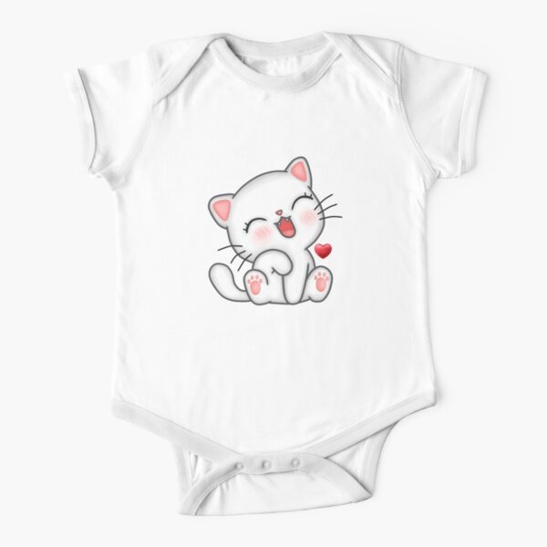 Kawaiii Short Sleeve Baby One Piece Redbubble