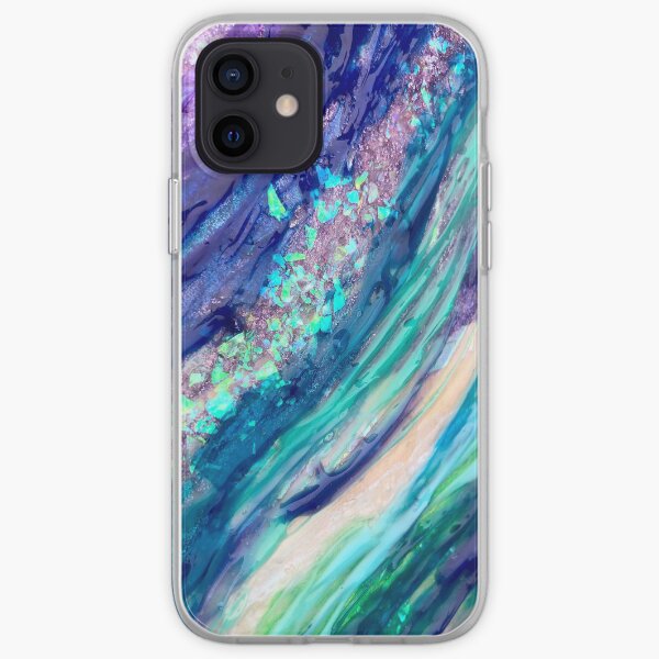 Paint Geode iPhone Soft Case