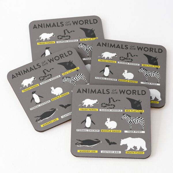 Item preview, Animales del mundo designed and sold by LilBaka.
