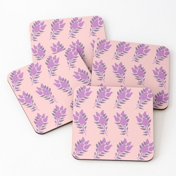 Item preview, Floral berries In purple designed and sold by Aimyillustrates.